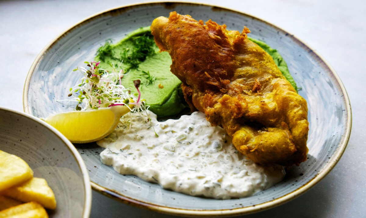 Fish And Chips Avec Sauce Tartare