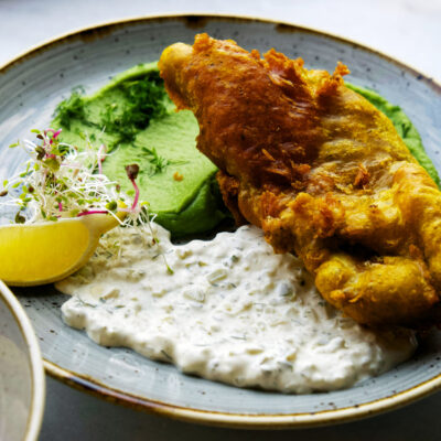 Fish And Chips Avec Sauce Tartare