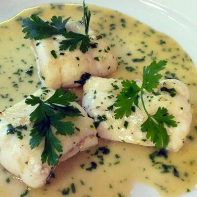 Sauce Bercy Poisson