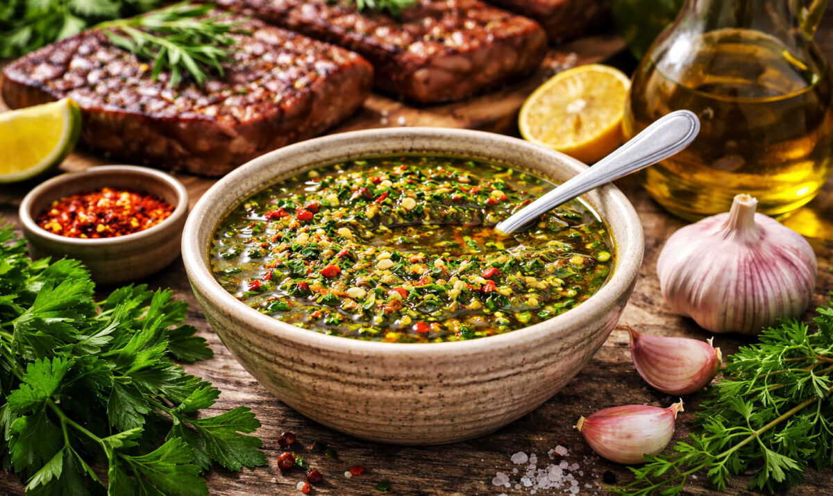 Sauce Chimichurri Verte