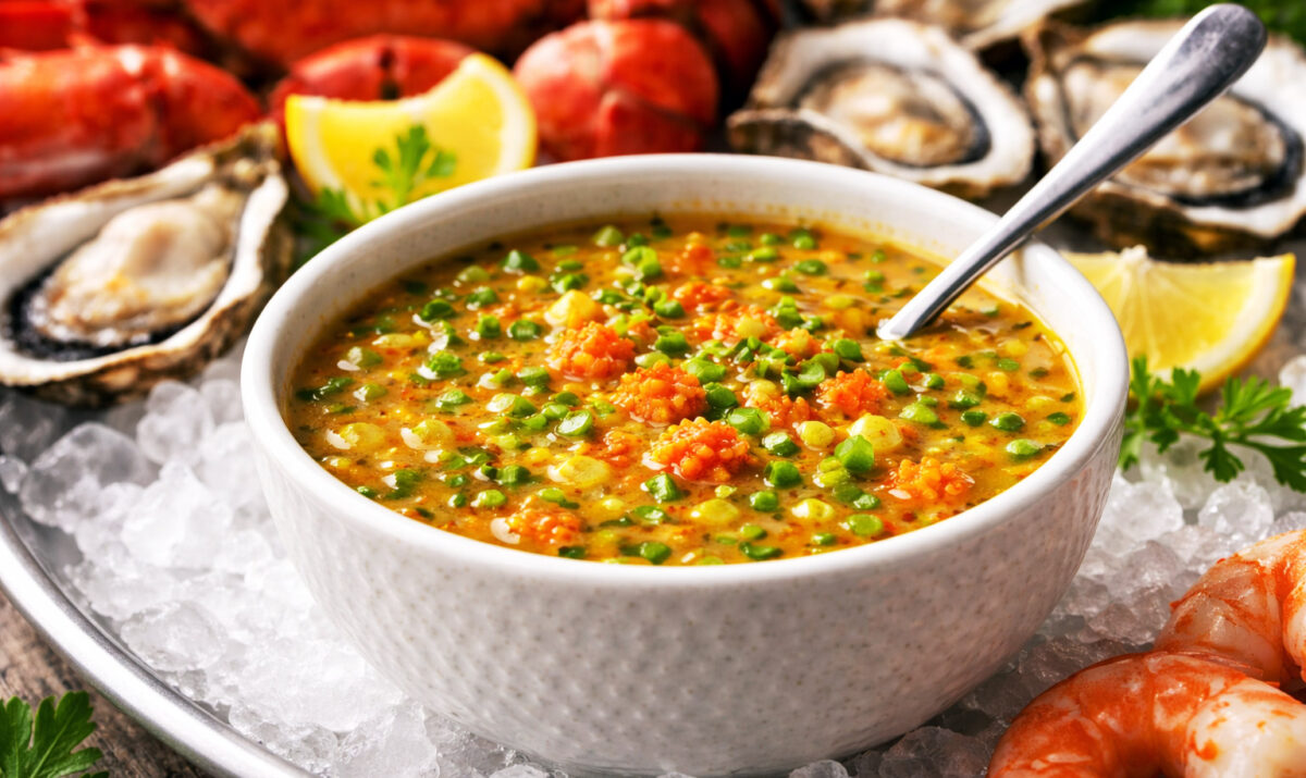 Vinaigrette Au Corail De Homard