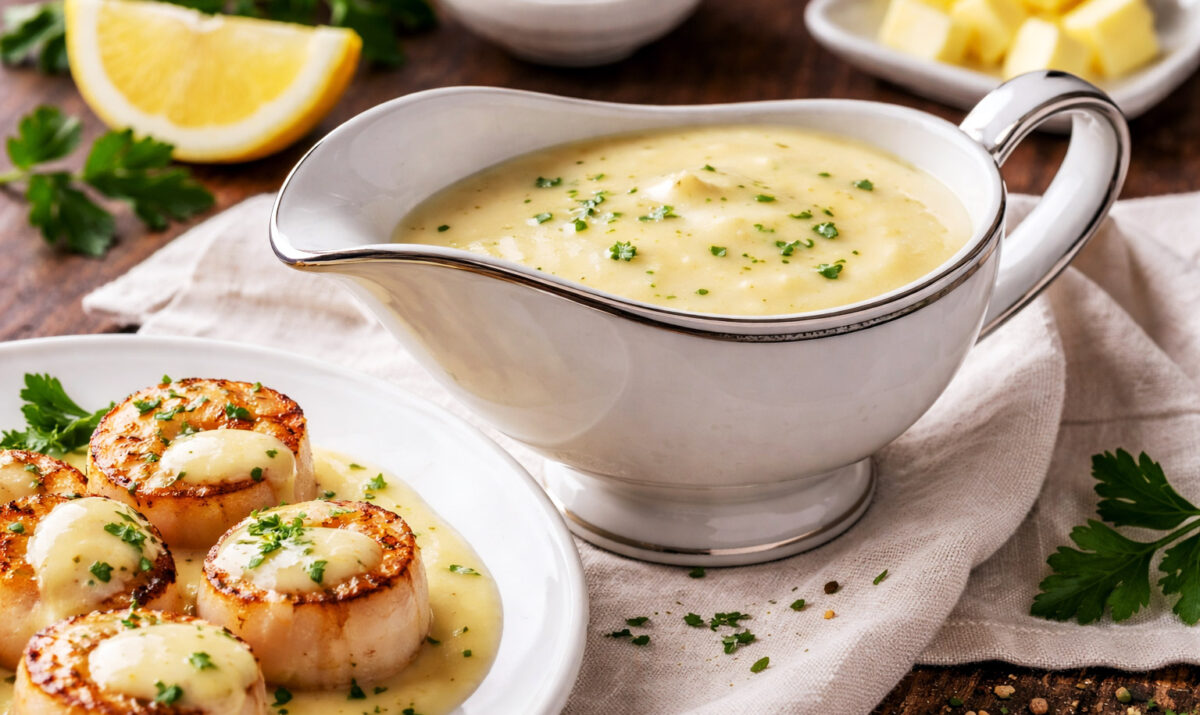 Sauce Batarde Sauce Au Beurre Citronnee