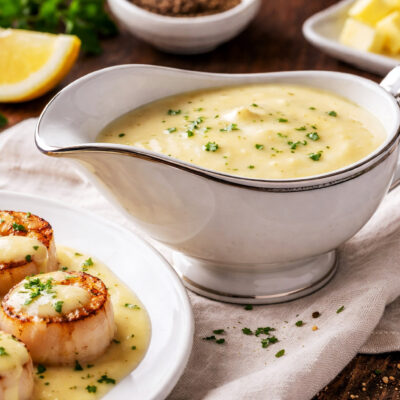 Sauce Batarde Sauce Au Beurre Citronnee