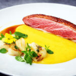 Sauce citron, carotte et orange par Mauro Colagreco