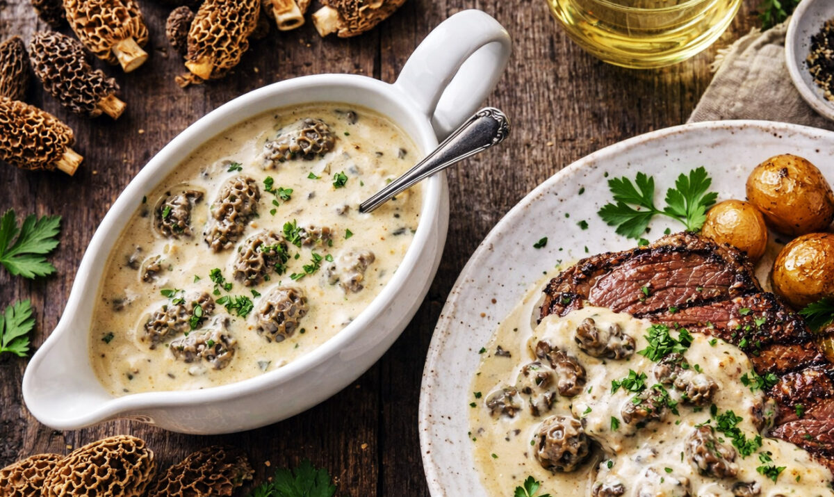 Sauce Morilles