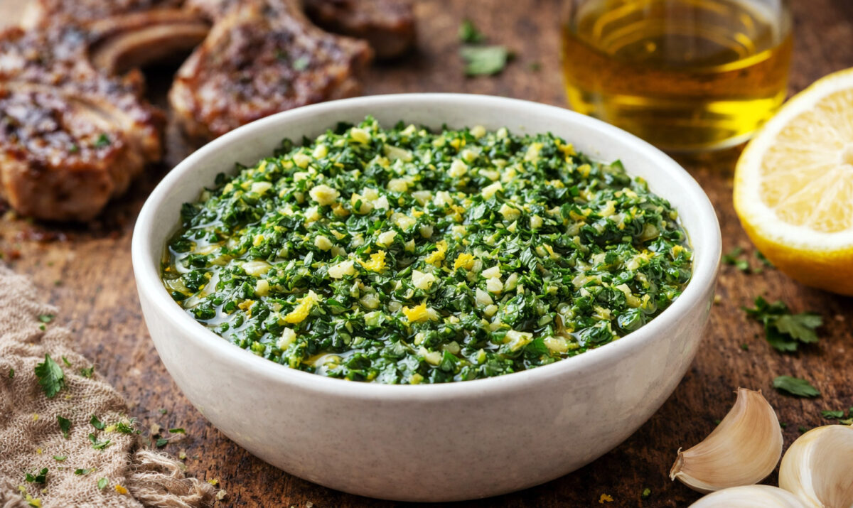 Gremolata Citron Persil Et Ail