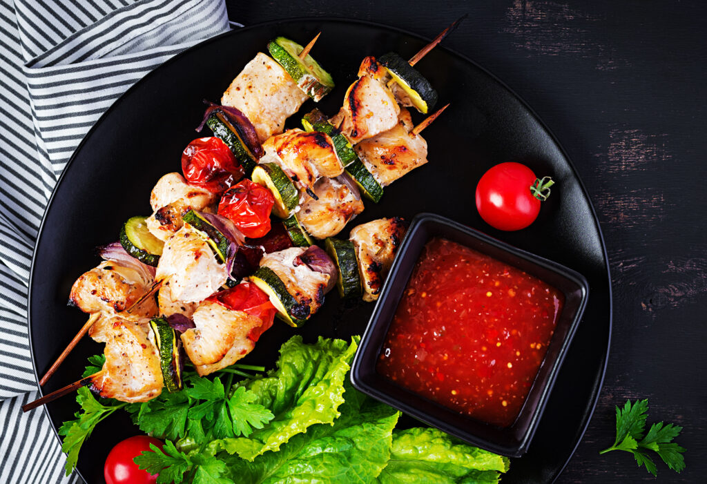 Brochettes Sauces