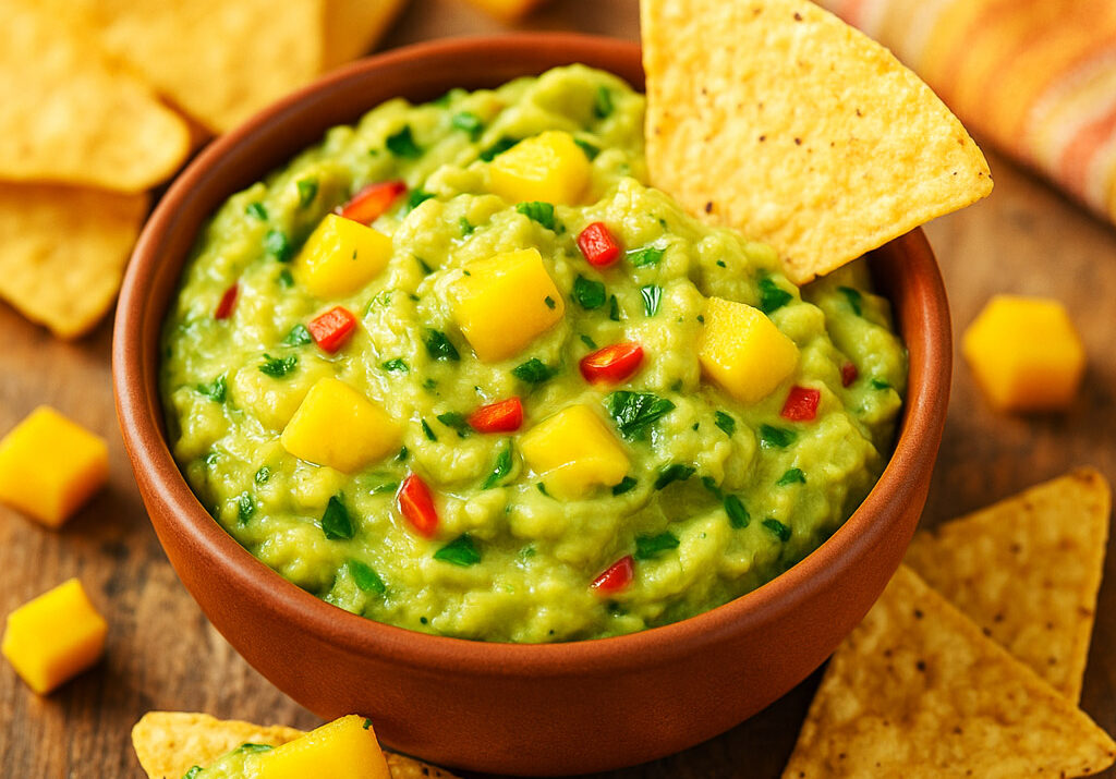 Guacamole Mangue Et Piment