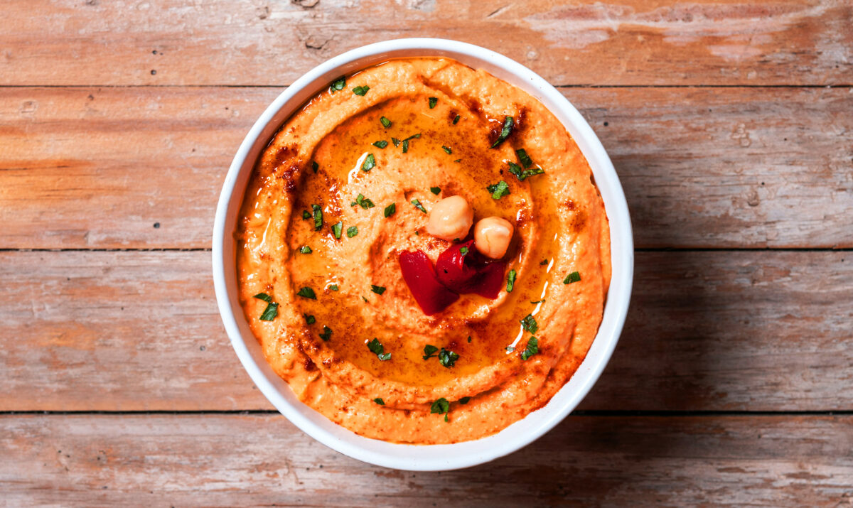 Houmous Aux Poivrons Rotis