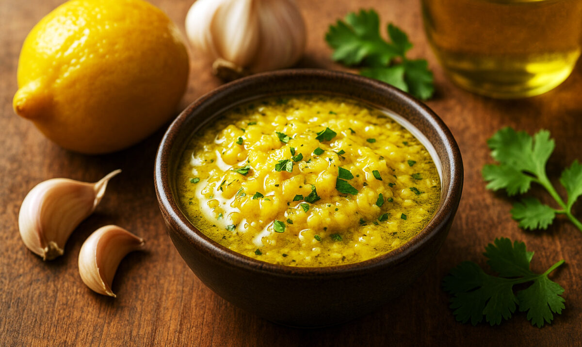 Sauce Au Citron Confit