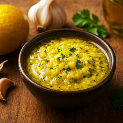 Sauce Au Citron Confit