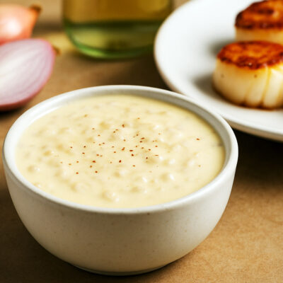 Sauce Aux Echalotes Et Creme