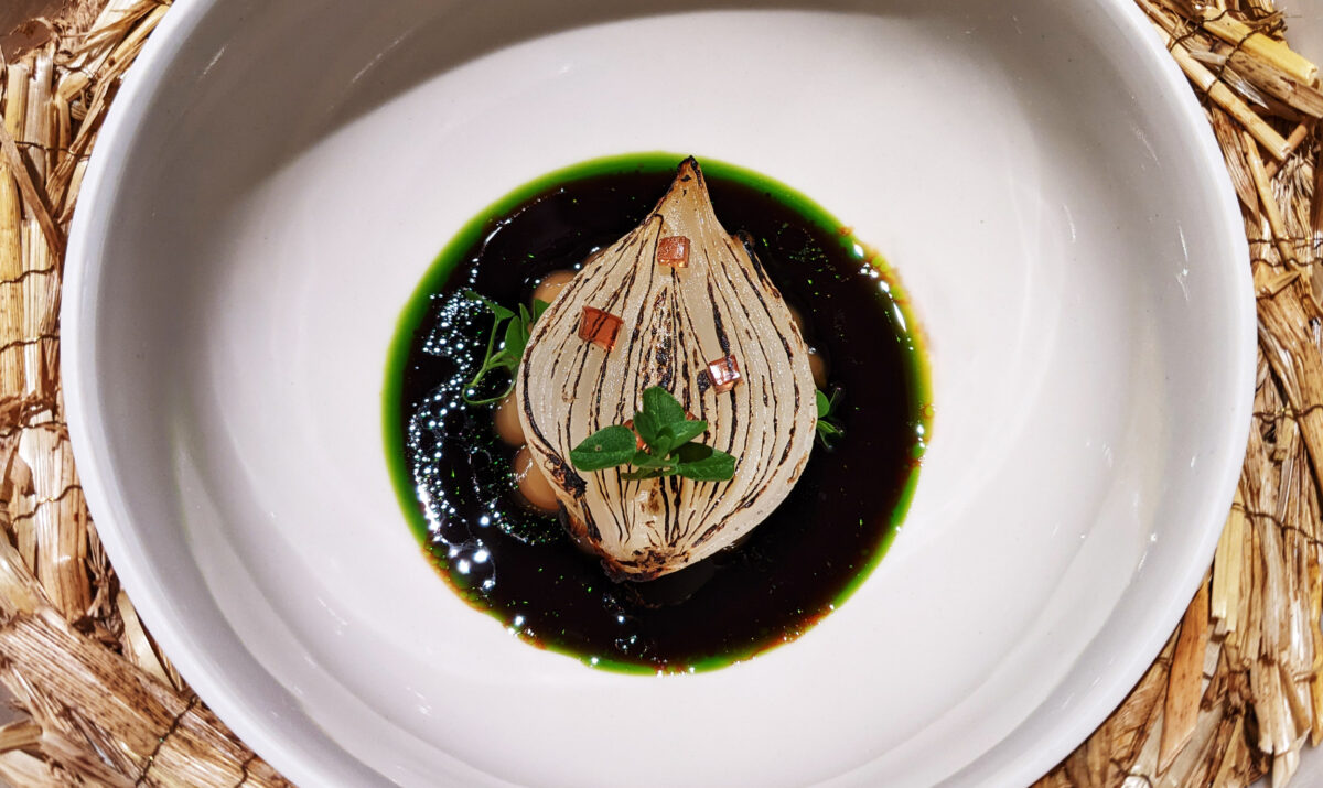 Sauce Balsamique Et Oignons Caramelises