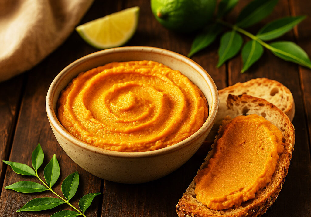 Tartinade De Patate Douce Curry Doux