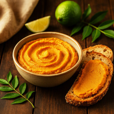 Tartinade De Patate Douce Curry Doux