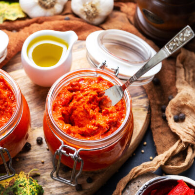 Tartinade De Poivrons Rotis