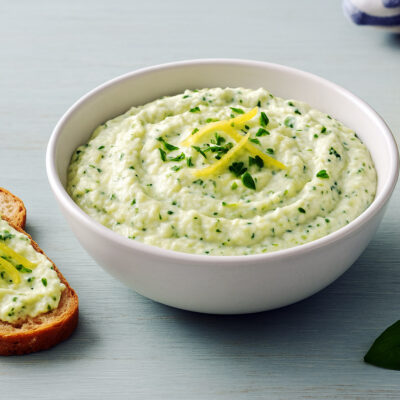 Tartinade Fraiche Courgette Citron Et Fromage Frais