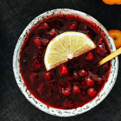 Sauce Aux Canneberges Cranberry Sauce