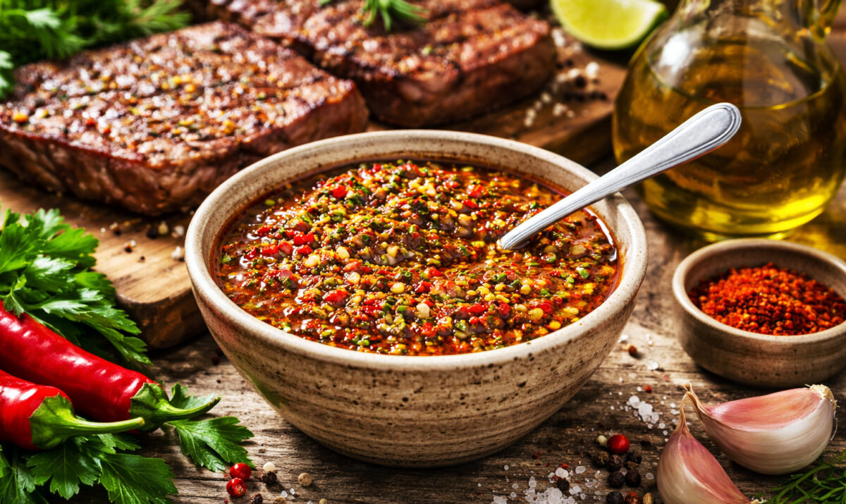 Sauce Chimichurri Rouge