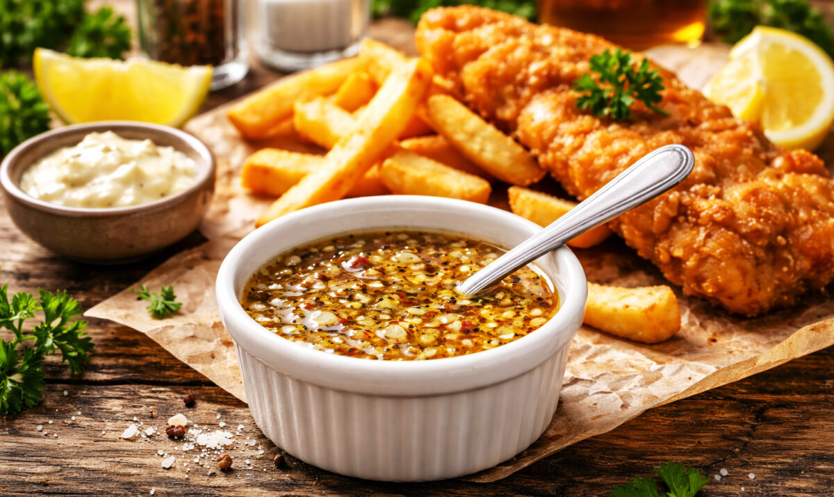 Vinaigrette Legere Au Vinaigre De Cidre