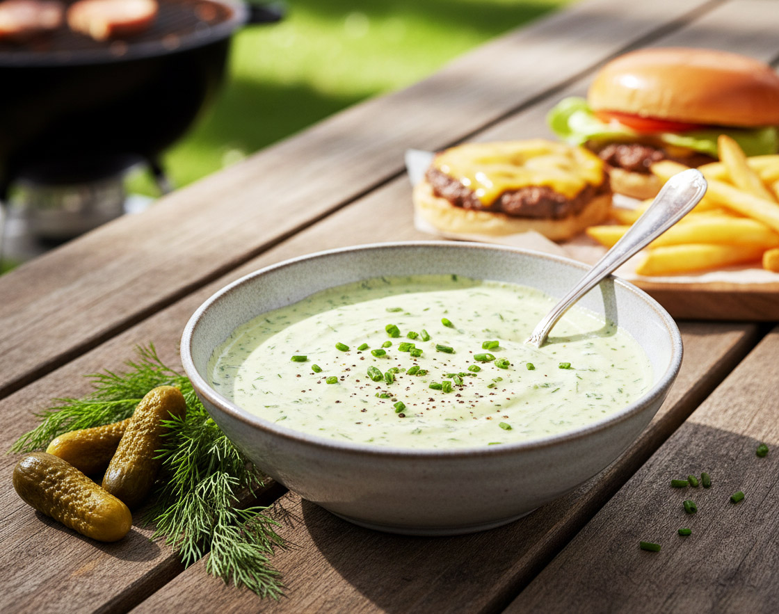 Suace Like Ranch Pickle Ranch Sauce - Recette et conseils - Saucer.fr