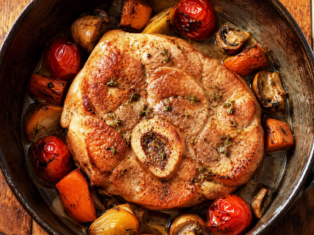 Rouelle De Porc En Cocotte