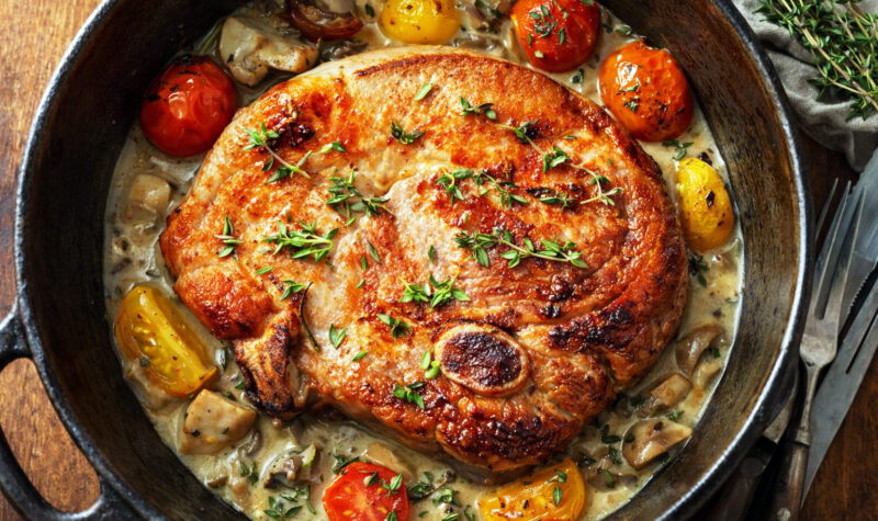 Sauce Rouelle De Porc