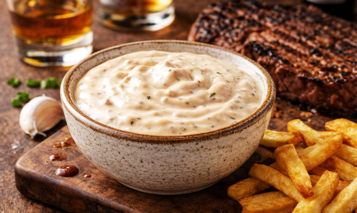 Sauce Whisky Cremeuse Facon Steakhouse