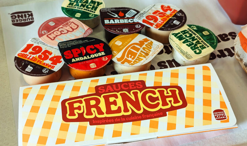 French Sauces Burger King 2026