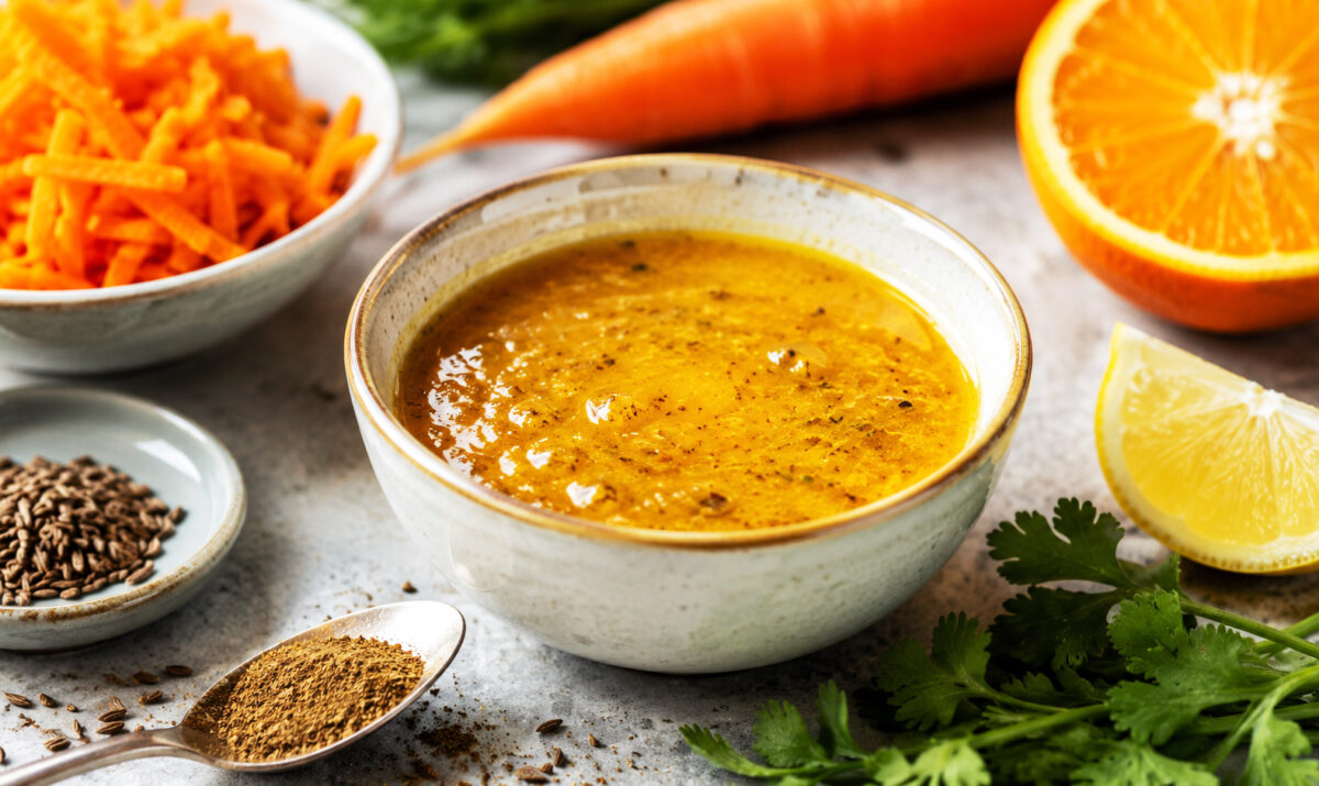 Vinaigrette Carotte Orange Cumin