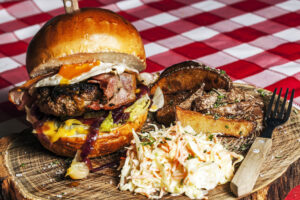 Coleslaw Hamburger