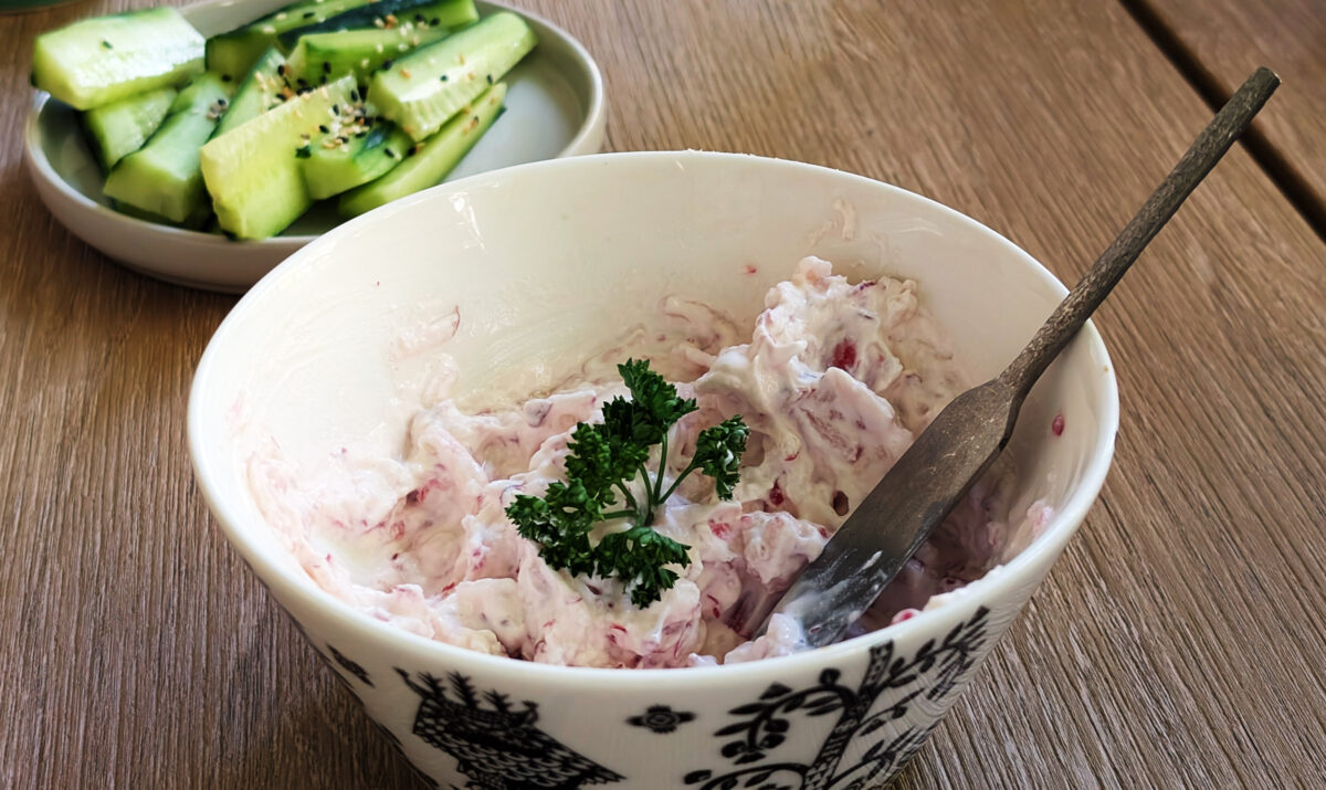 Tartinade De Radis Au Chevre