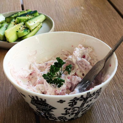 Tartinade De Radis Au Chevre