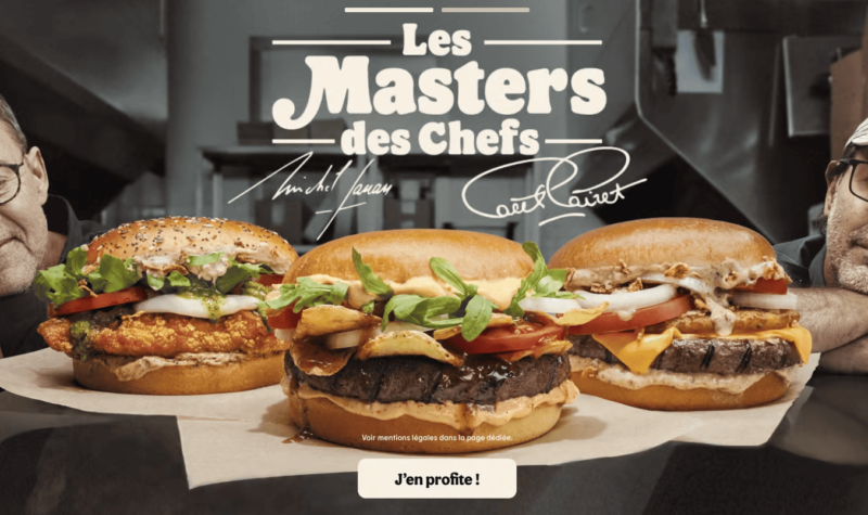Masters Chefs Burgers Promo